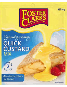 Foster Clark's Miscela di crema pasticcera veloce 80g x 12
