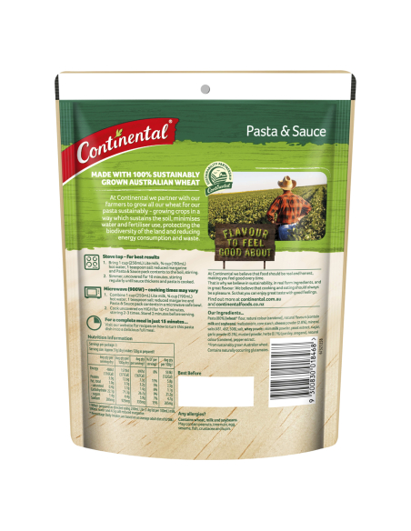 Continental Pâtes et sauce Alfredo Garlic Herb 85G x 1