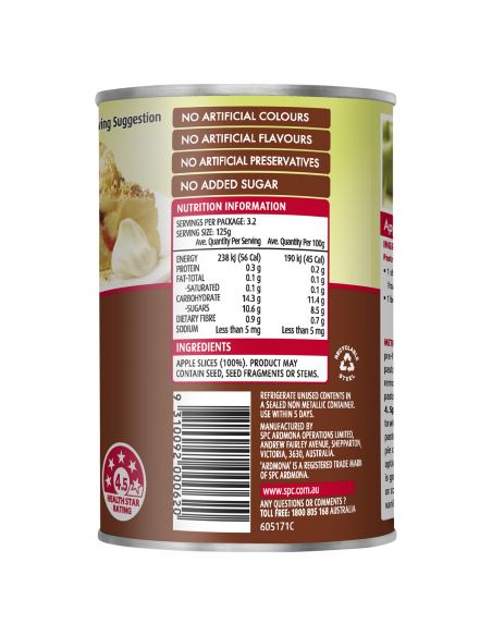 Ardmona Pie de manzana 400g x 1