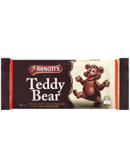 Arnotts Galletas Chocolate Teddy Bear 200G X 1