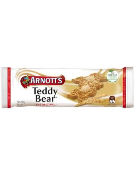 Arnotts Biscuits Teddy Bear 250g x 1