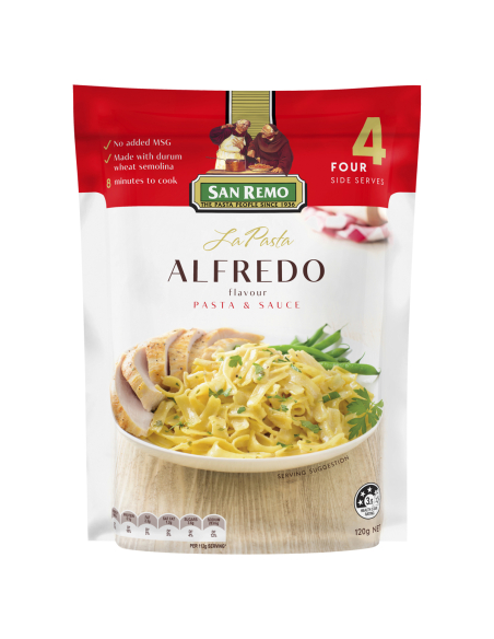 La Pasta Alfredo 4 sert 120g x 1