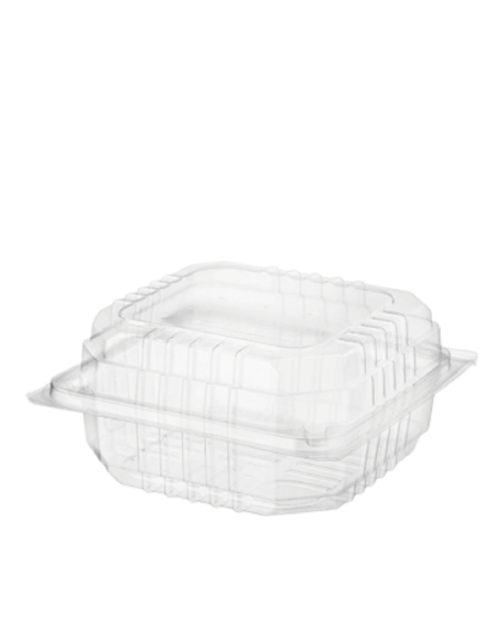 Cast Away Burger transparent 130 de 125 par 65 mm (eByternal) 120 par 120 par 65 mm (interne) Pack x 250
