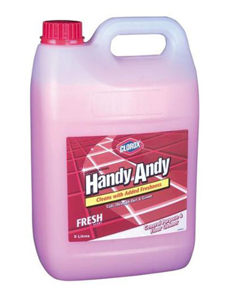 Handy Andy ピンクの汎用表面クリーナー5LTR X 1