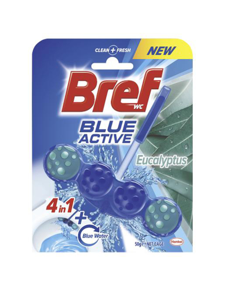Bref Eucalyptus Blue Nettoyant actif 50g x 6