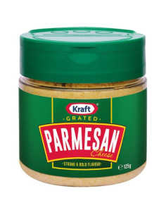 Kraft Cheese Parmesan Grated 125g x 1