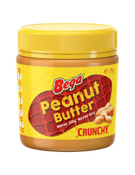 Bega Burro di arachidi crunchy 375g x 1