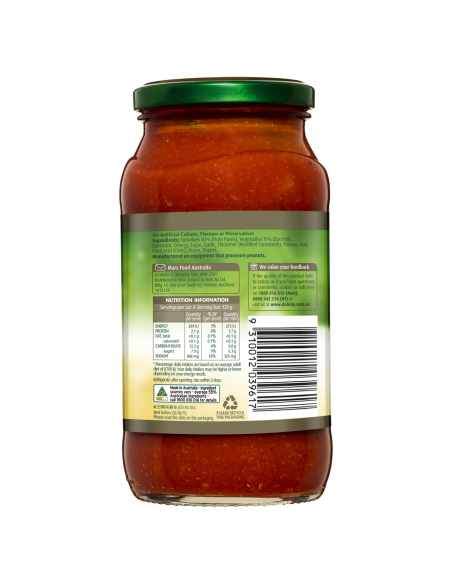 Dolmio Pasta Sauce Garden Vegetables 500g x 1