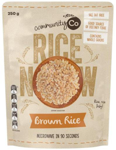 Community Co Riz micro-ondes brun 250g x 1