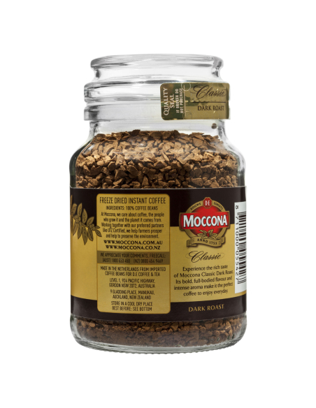 Moccona Café instantáneo de congelación asada oscura 100 g x 1