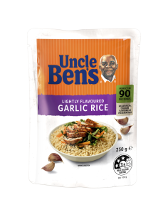 Uncle Bens Riso espresso all'aglio arrostito 250g x 6