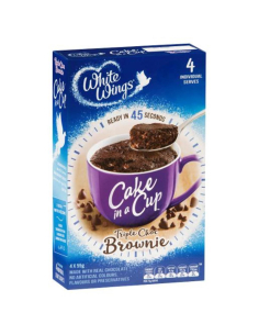 White Wings Magdalena de brownie de chocolate 220 g x 1