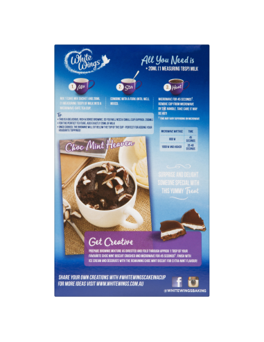 White Wings Czekolada Brownie Cupcake 220g x 1