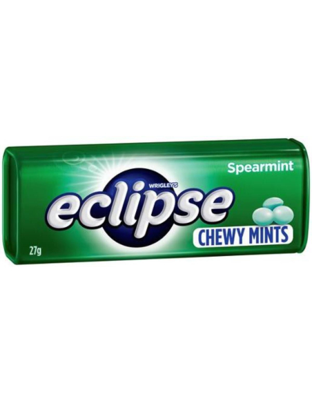 Wrigleys Eclipse Spearmint Chewy Mints 27G x 20