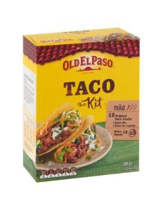Old El Paso Taco Dinner Kit 290g x 1