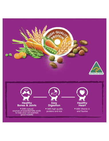 Whiskas 金枪鱼和沙丁鱼成人7+猫食800g x 1