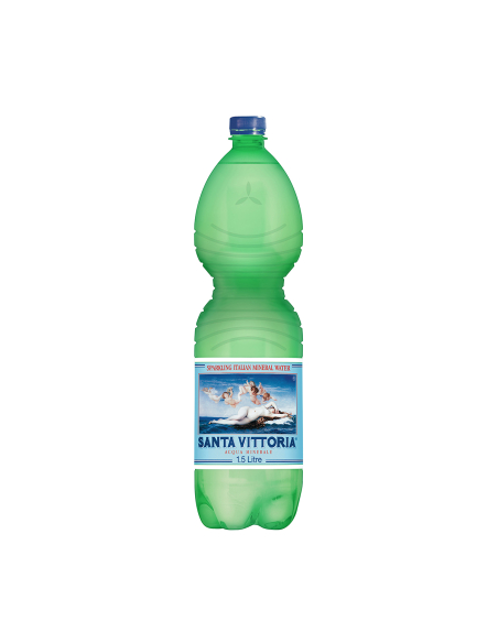 Santa Vittoria Funkelndes italienisches Mineralwasser 1.5ltr x 6
