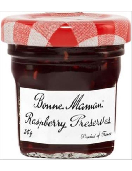 Bonne Maman Confiture de la conservation de framboise 30g x 15
