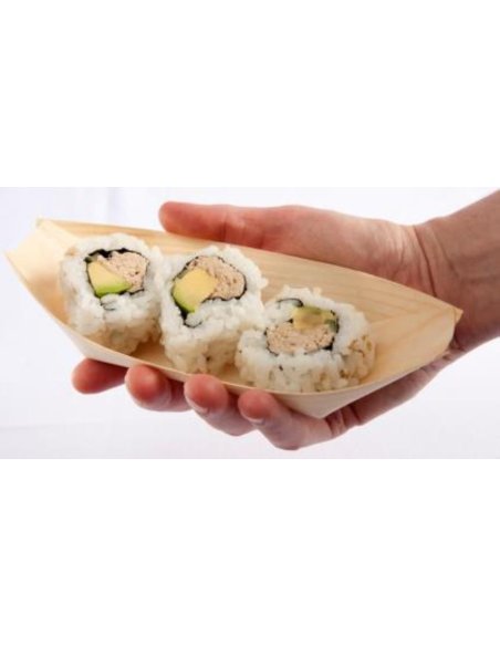 Ecostyle Wood Pine Boat 80 X 55 X 20mm Pack 100