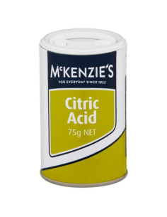 Mckenzies Citric Acid 75g x 1