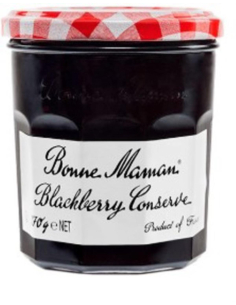 Bonne Maman Jam Blackberry Conserve 370g x 6