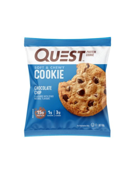 Quest Biscotto proteico di pepita al cioccolato 59g x 12