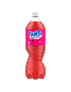 Fanta Framboos geen suiker Fanta 1.25ltr x 1