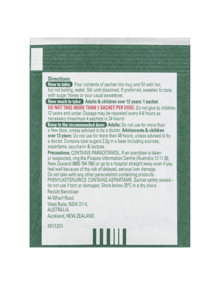 Lemsip Max Cold and Flu Sachets 10 Pack x 1