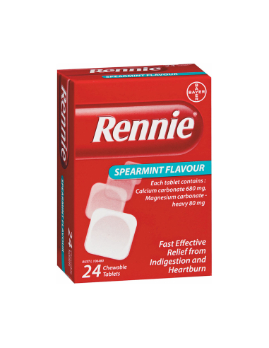 Rennie 20 Pack x 1