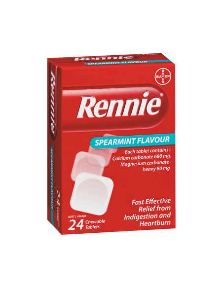 Rennie 20 Pack x 1