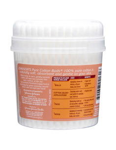Johnson y Johnson Cotton Buds 150 Pack x 1 2