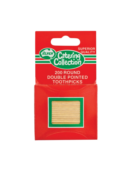 Cure-dents rond 200 pack x 1