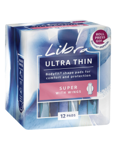 Libra Pad Ultra Thin Sup Wing 10 Pack x 1