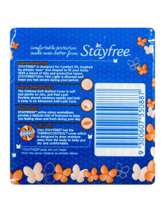 Stayfree Ultra Cienkie światło 16 Pack X 1 2