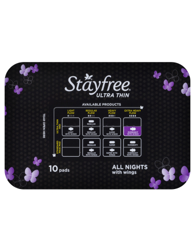 Stayfree 超薄整夜10包x 1