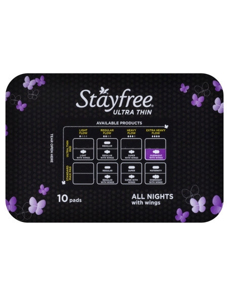 Stayfree 超薄整夜10包x 1