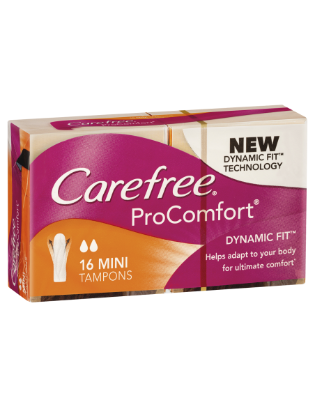 Carefree Tampons Pro Mini 16 Pack x 1 Carefree Tampons Pro Mini 16 Pack x 1