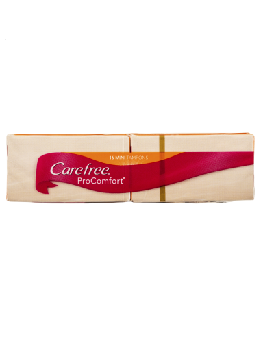 Carefree Tampons Pro Mini 16 Pack x 1