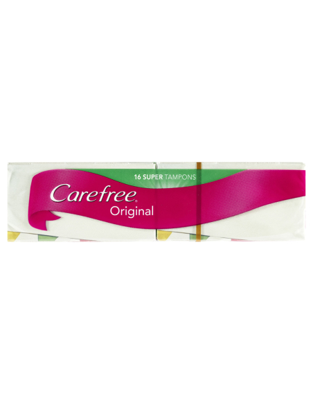 Carefree Tampons Super 16 Pack X 1