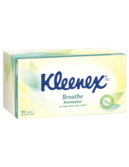 Kleenex Tissues Eucalypt 95 Pack x 1