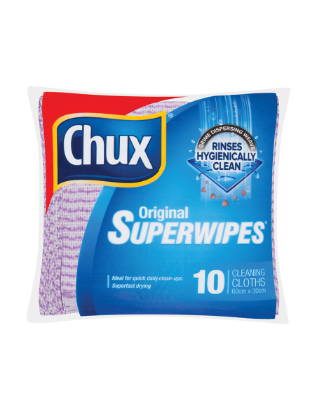 Chux Wipes Regular 10 Pack x 1 Chux Wipes Regular 10 Pack x 1