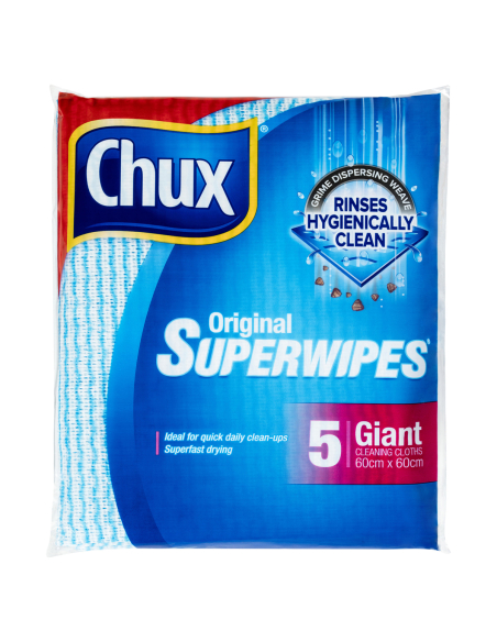 Chux Wipes Giant 5 Pack x 1