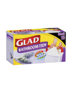 Glad Cuarto de baño Pequeño Pequeño 15 X 1