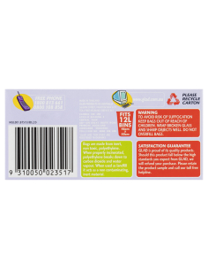 Glad Bathroom Tidy Small 15 Pack x 1 2