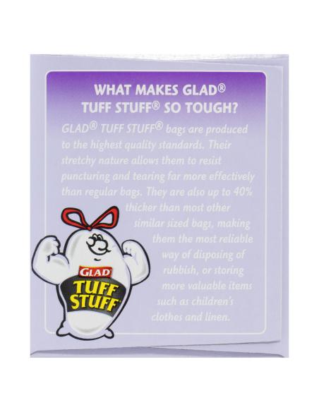 Glad Cuarto de baño Pequeño Pequeño 15 X 1