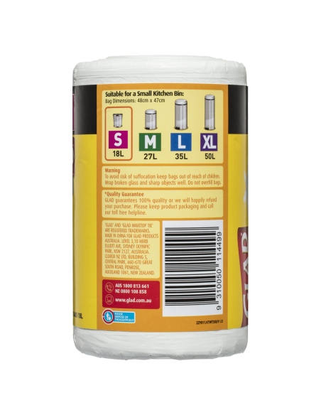 Glad Keuken Tidy Bag Klein 50 Pack X 1
