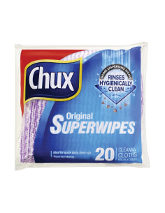 Chux Super Wipes Reg 20 Pack x 1