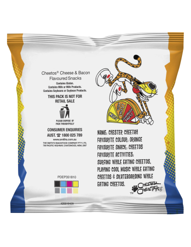 Cheese & Bacon Balls 6 Pack 102g x 1