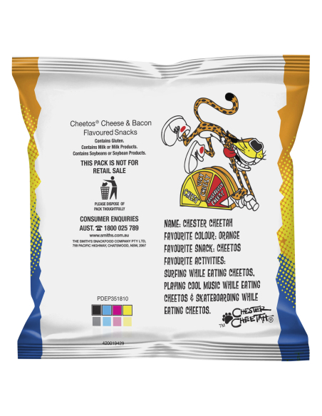 Cheese & Bacon Balls 6 Pack 102g x 1