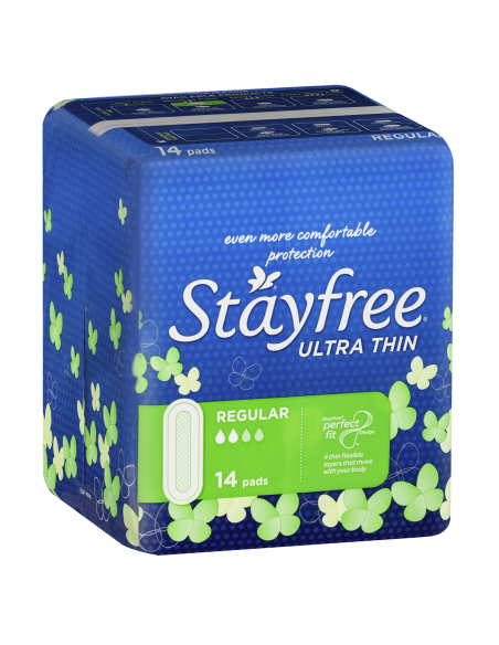 Stayfree Ultra Reg No Wing 14 Pack x 1